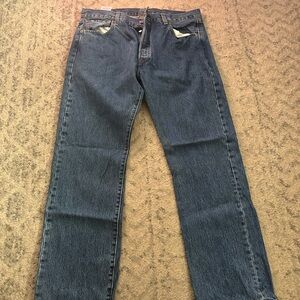 Levi's Men's Straight Blue Jeans